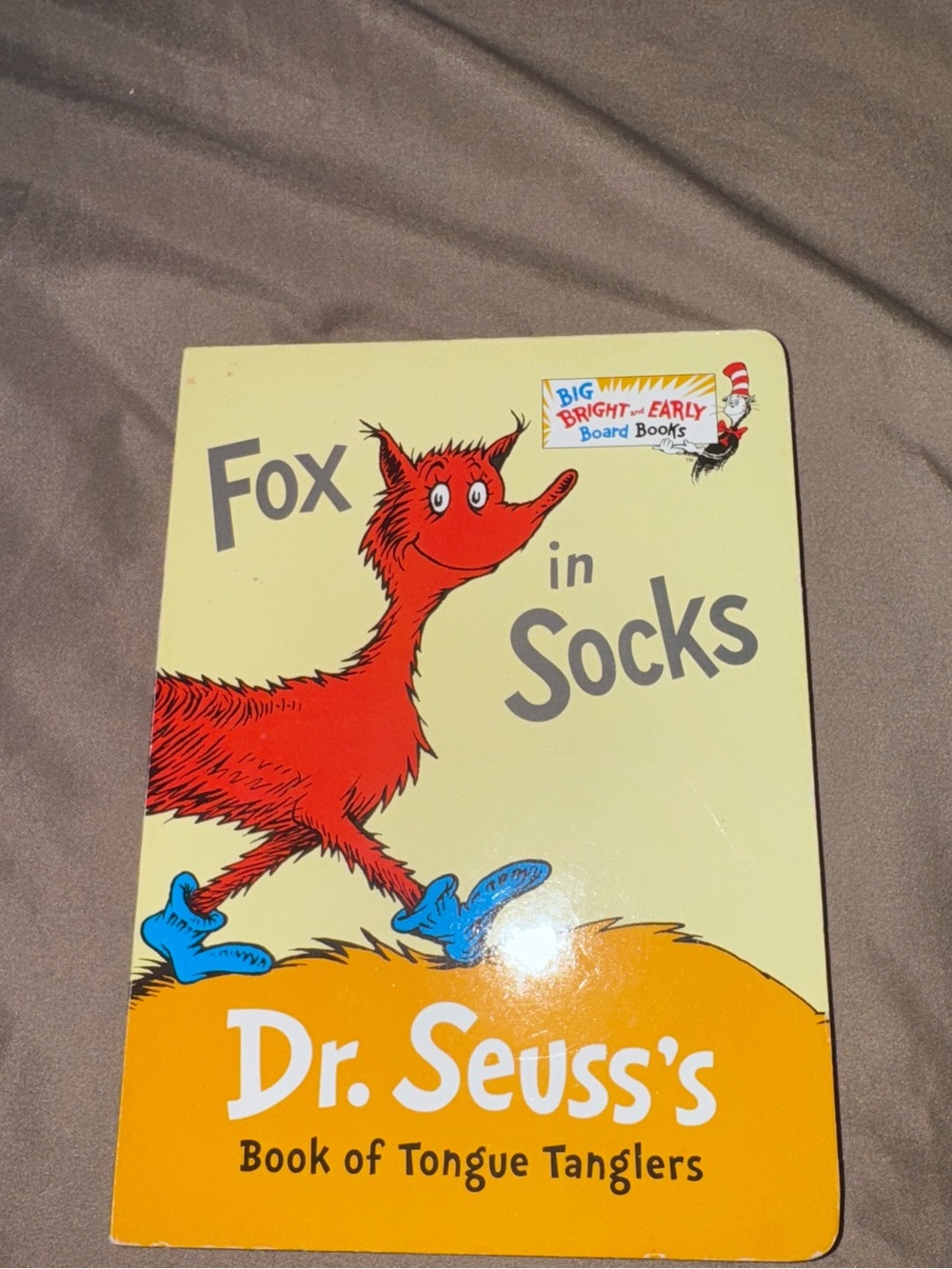 Fox in Socks by Dr. Seuss Big Bright & Early Board Book